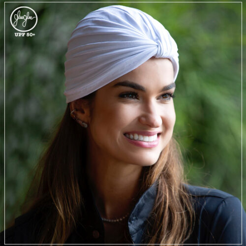 turban with sun protection